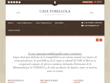 Tablet Screenshot of casatorellola.com